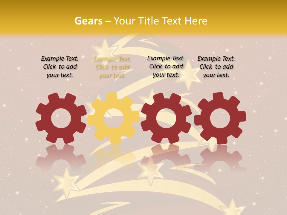 Festive Decoration Merry PowerPoint Template