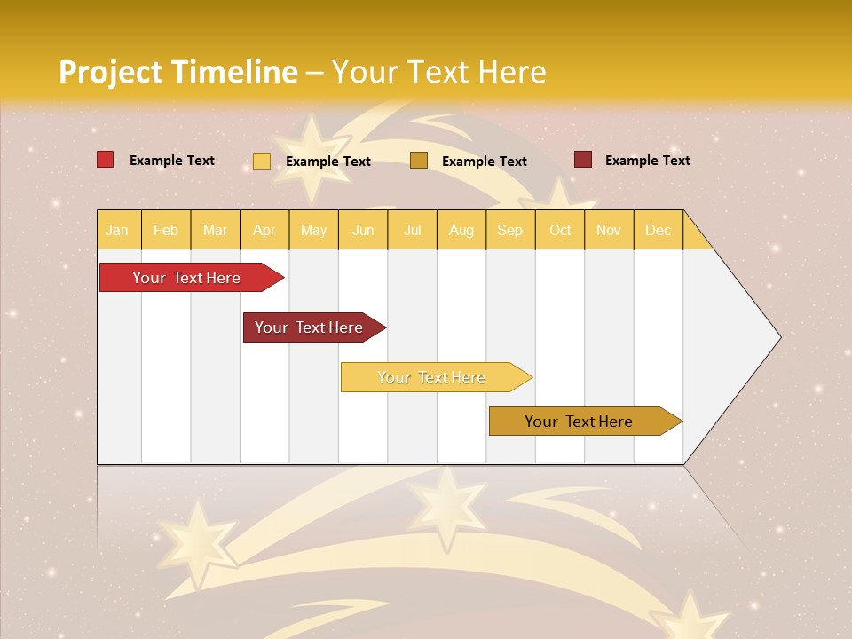 Festive Decoration Merry PowerPoint Template