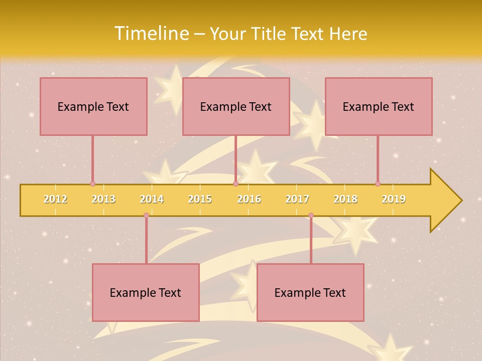 Festive Decoration Merry PowerPoint Template