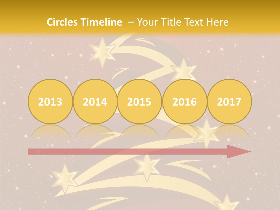 Festive Decoration Merry PowerPoint Template