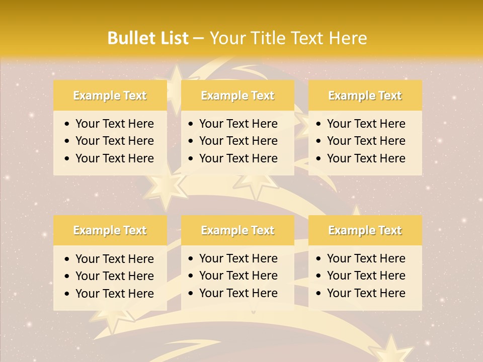 Festive Decoration Merry PowerPoint Template