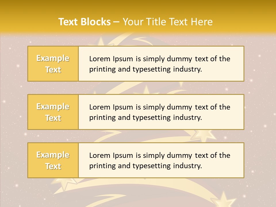 Festive Decoration Merry PowerPoint Template