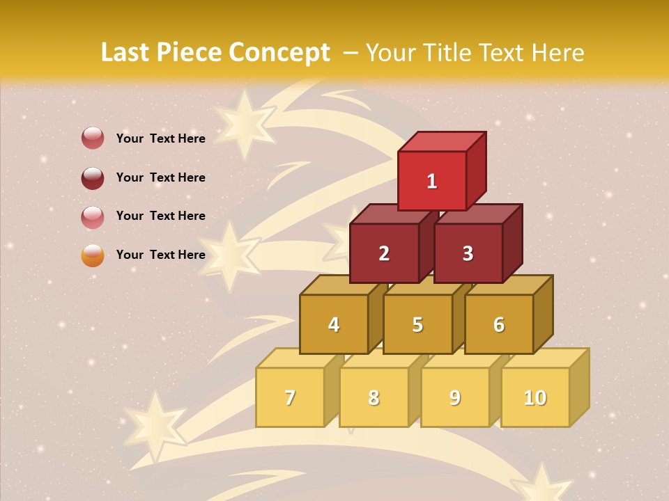 Festive Decoration Merry PowerPoint Template