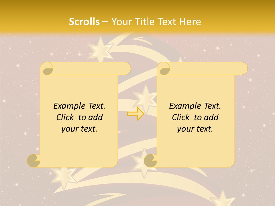 Festive Decoration Merry PowerPoint Template