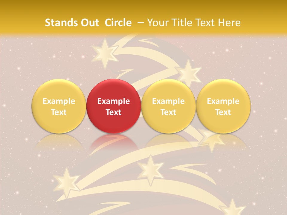 Festive Decoration Merry PowerPoint Template