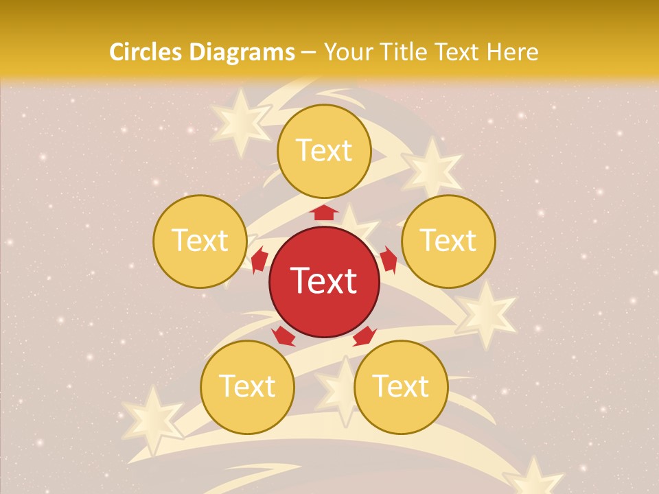 Festive Decoration Merry PowerPoint Template