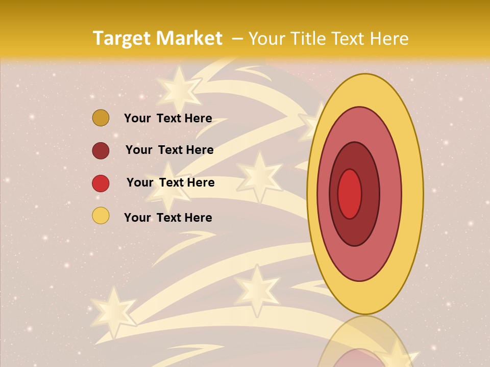 Festive Decoration Merry PowerPoint Template