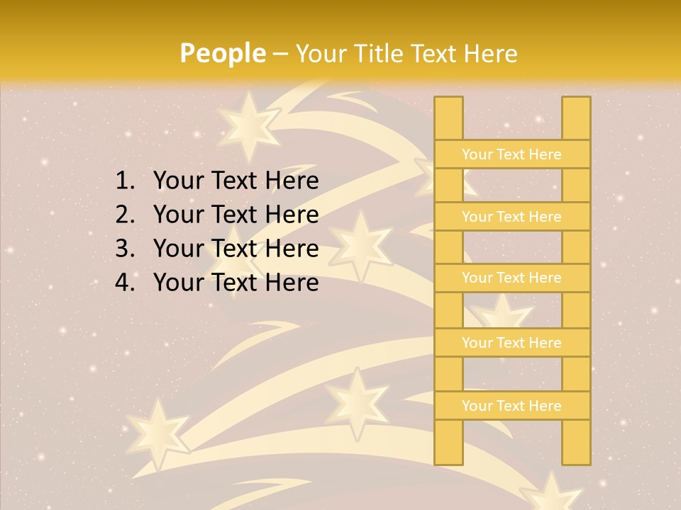 Festive Decoration Merry PowerPoint Template