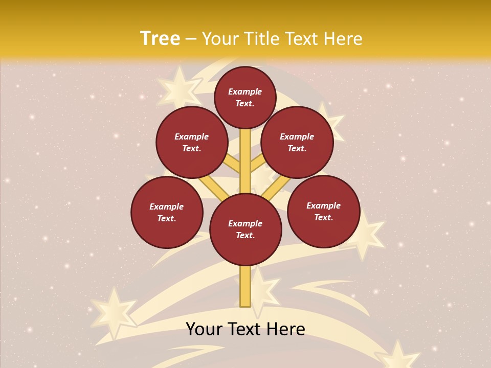 Festive Decoration Merry PowerPoint Template