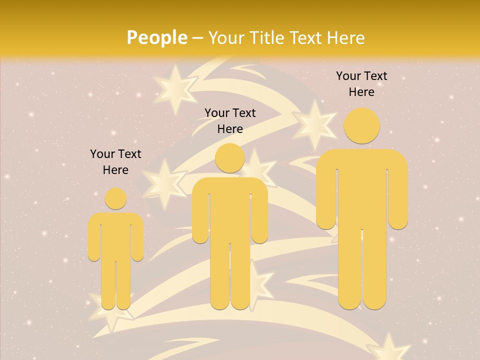 Festive Decoration Merry PowerPoint Template