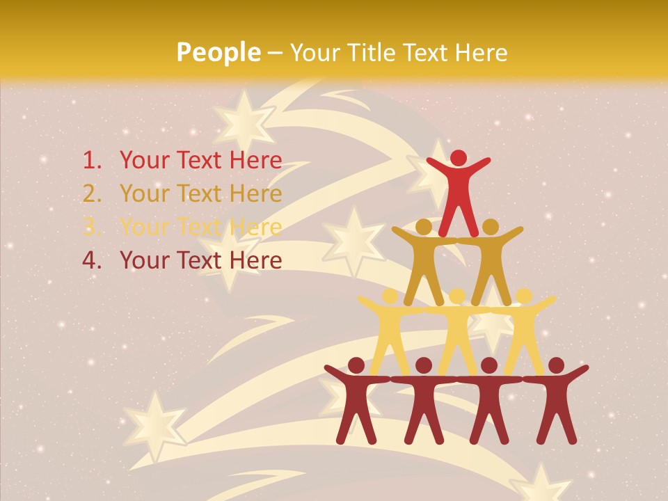 Festive Decoration Merry PowerPoint Template