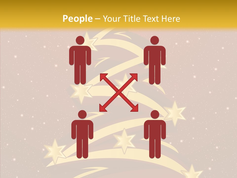 Festive Decoration Merry PowerPoint Template