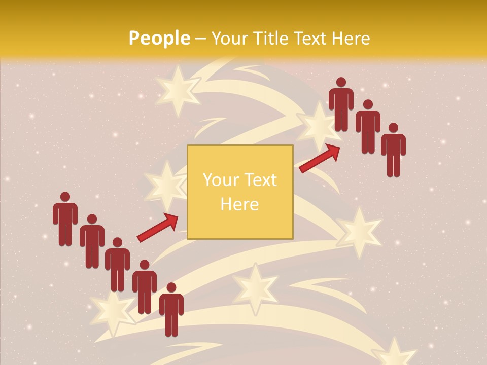 Festive Decoration Merry PowerPoint Template