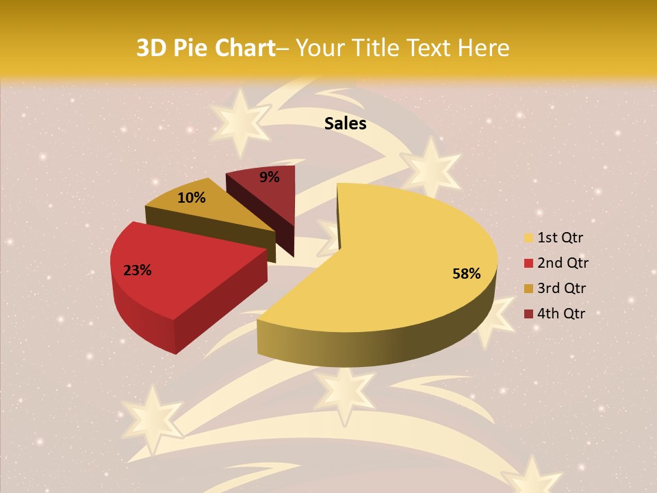 Festive Decoration Merry PowerPoint Template