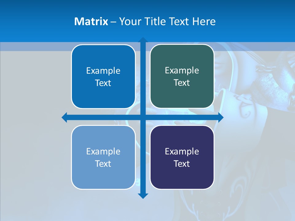 Adult Beautiful Fantasy PowerPoint Template