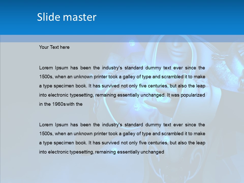 Adult Beautiful Fantasy PowerPoint Template