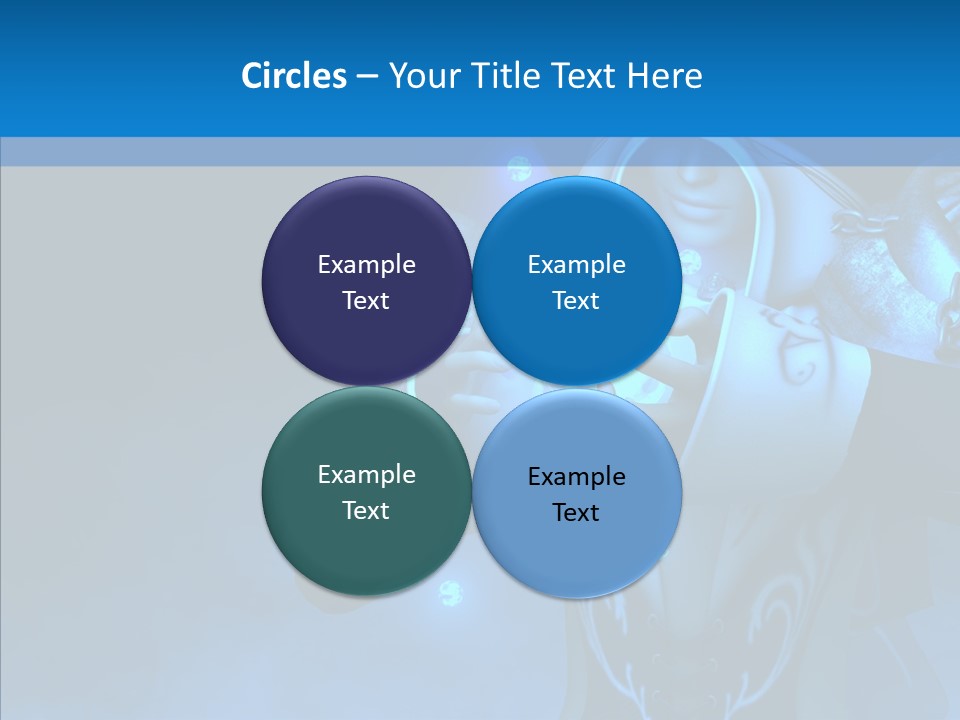 Adult Beautiful Fantasy PowerPoint Template