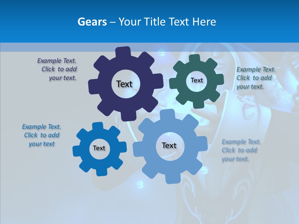 Adult Beautiful Fantasy PowerPoint Template