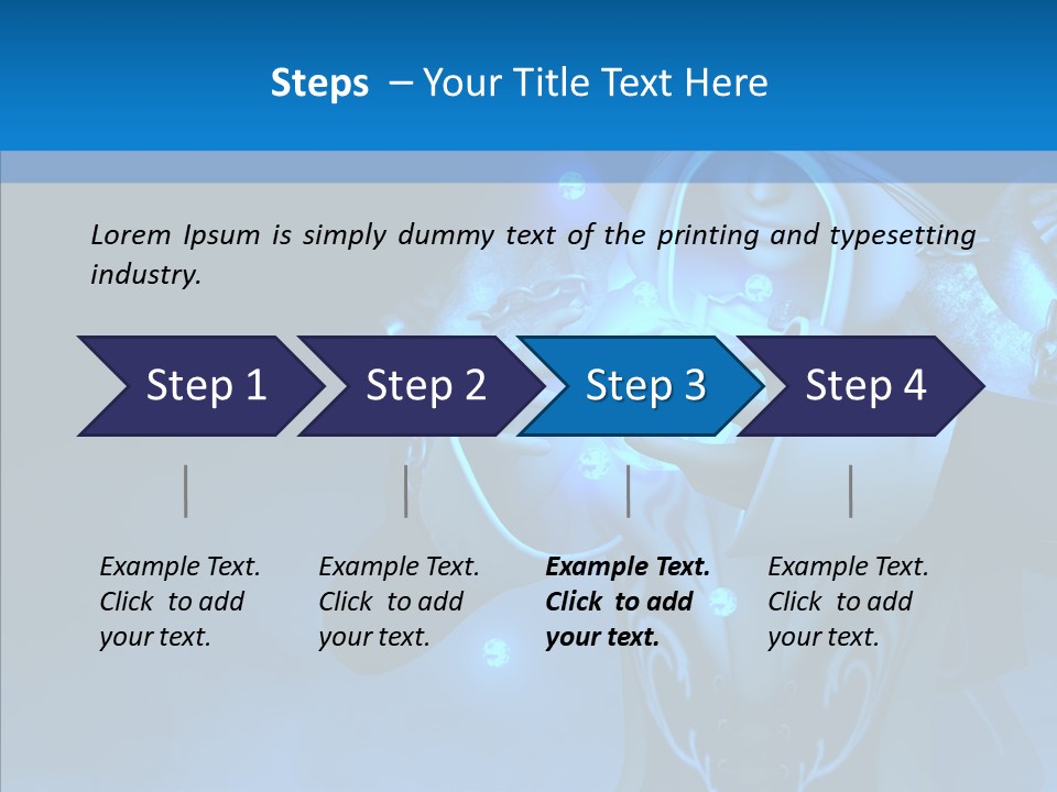 Adult Beautiful Fantasy PowerPoint Template