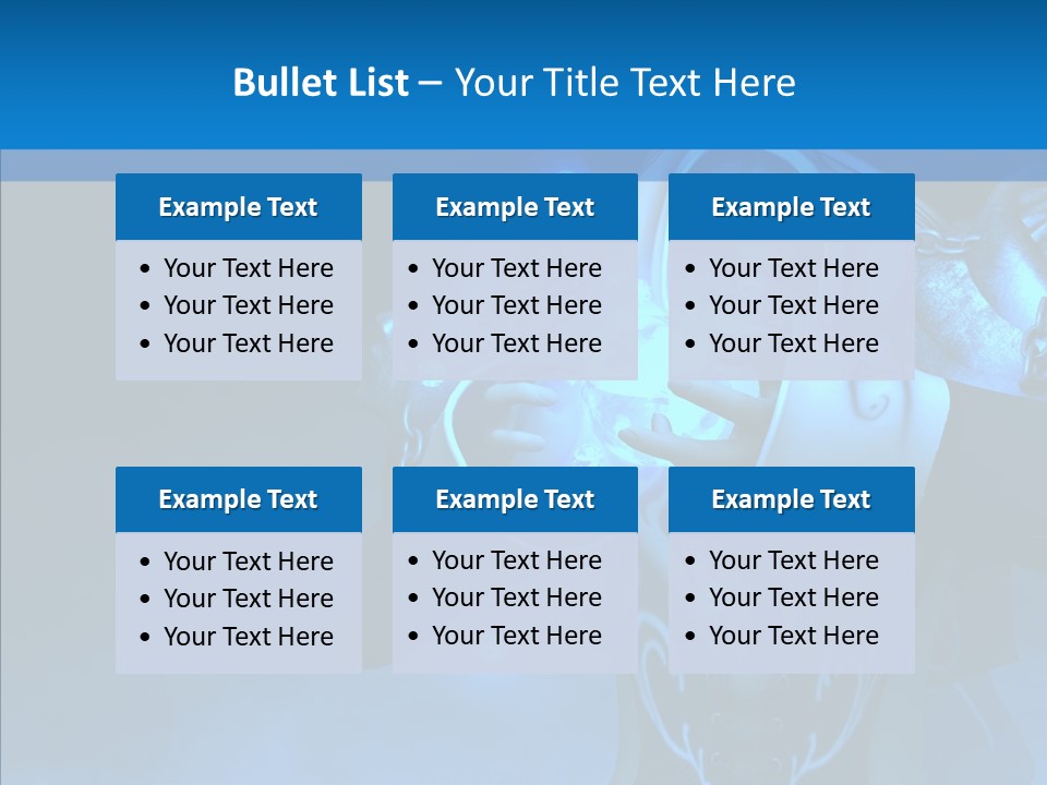 Adult Beautiful Fantasy PowerPoint Template