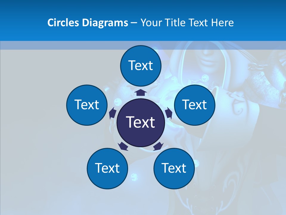 Adult Beautiful Fantasy PowerPoint Template