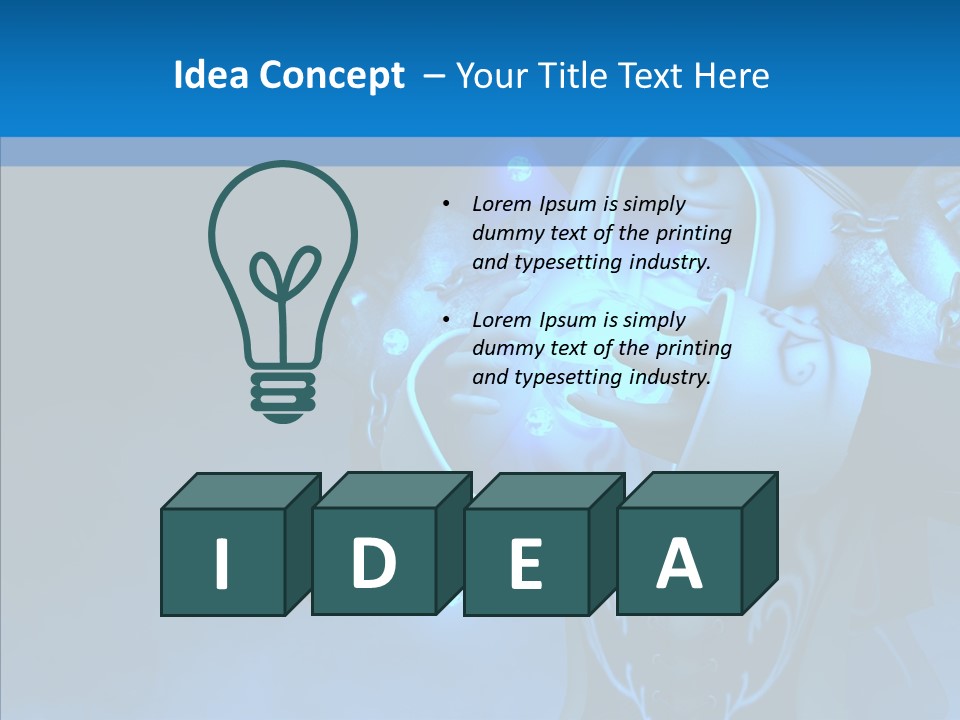 Adult Beautiful Fantasy PowerPoint Template