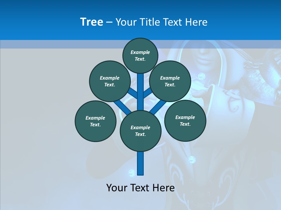 Adult Beautiful Fantasy PowerPoint Template