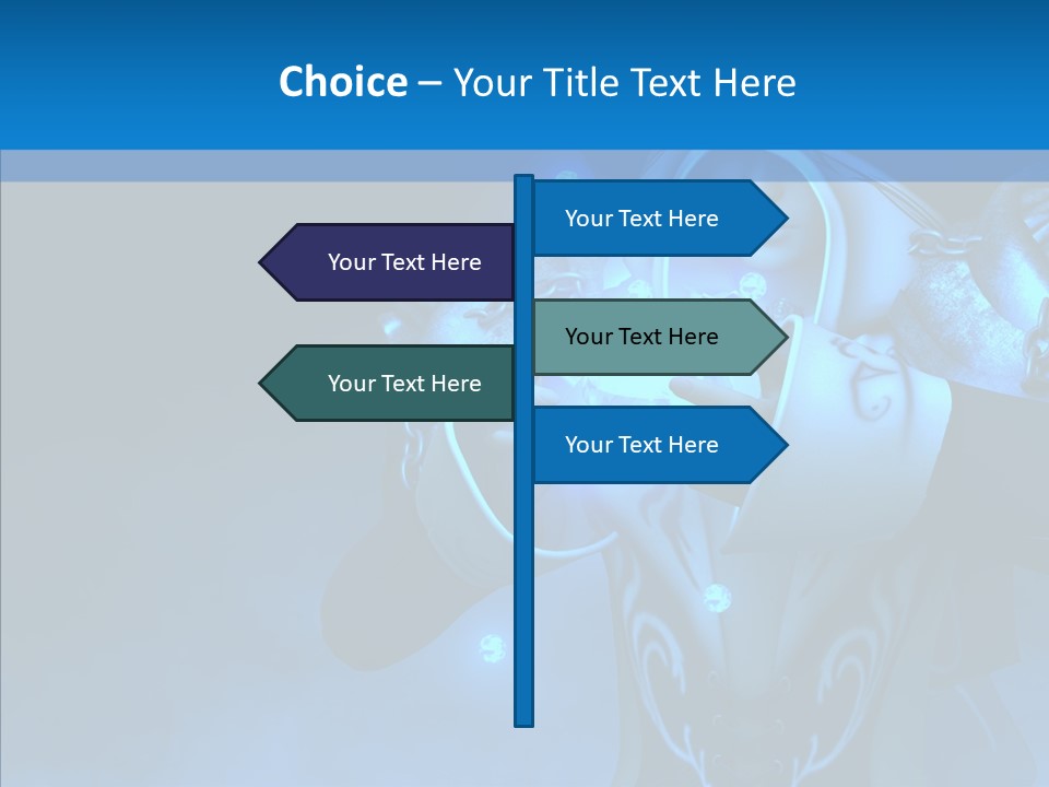 Adult Beautiful Fantasy PowerPoint Template