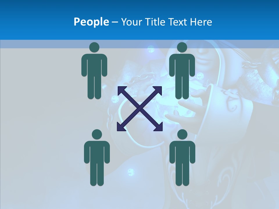 Adult Beautiful Fantasy PowerPoint Template