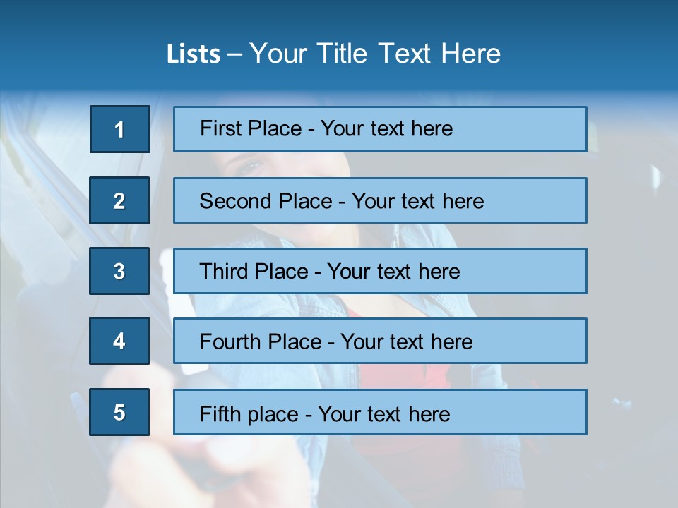 Li Ten Per On Itting PowerPoint Template