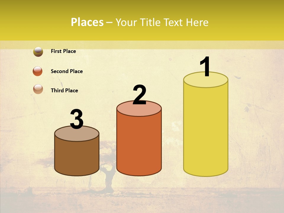 Texture Silhouette Grass PowerPoint Template