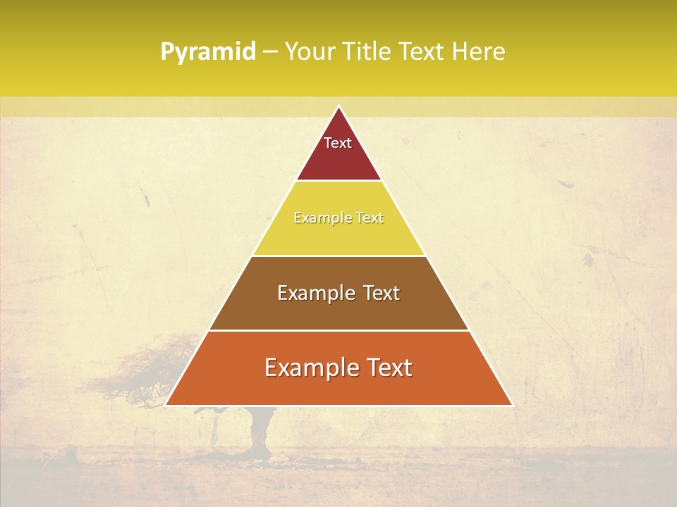 Texture Silhouette Grass PowerPoint Template