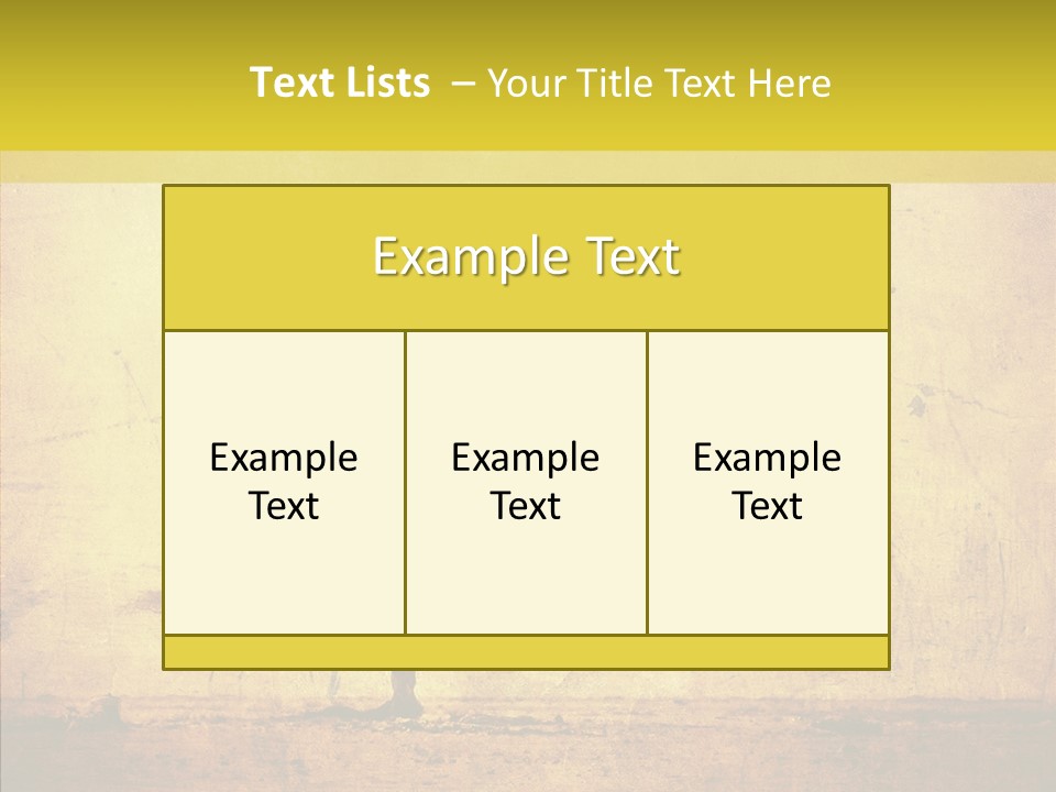 Texture Silhouette Grass PowerPoint Template