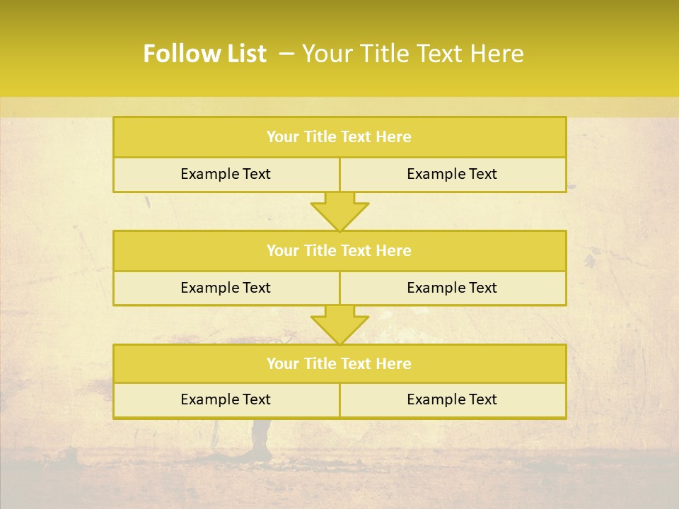 Texture Silhouette Grass PowerPoint Template