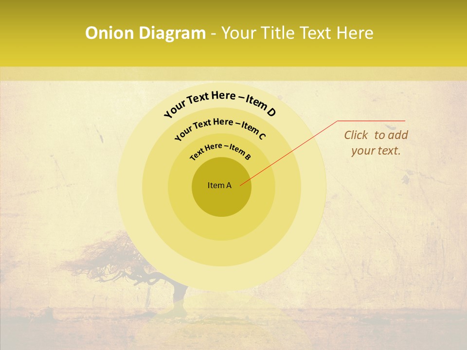 Texture Silhouette Grass PowerPoint Template