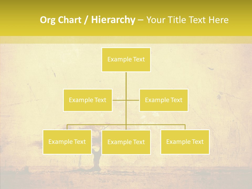Texture Silhouette Grass PowerPoint Template