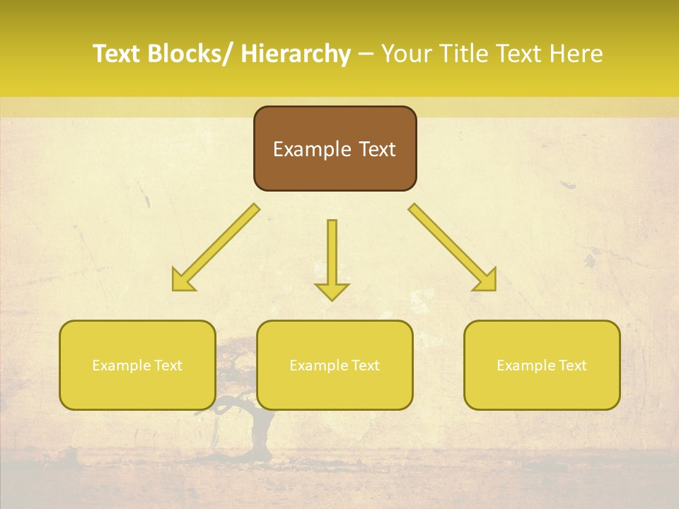 Texture Silhouette Grass PowerPoint Template