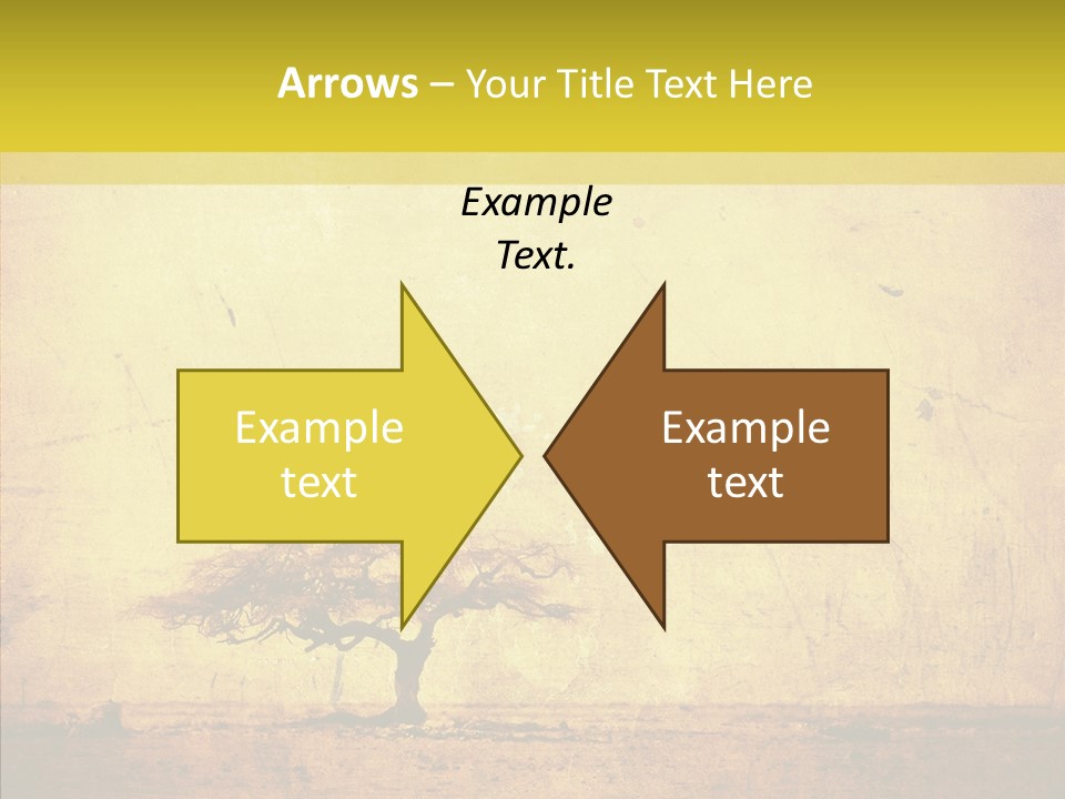 Texture Silhouette Grass PowerPoint Template