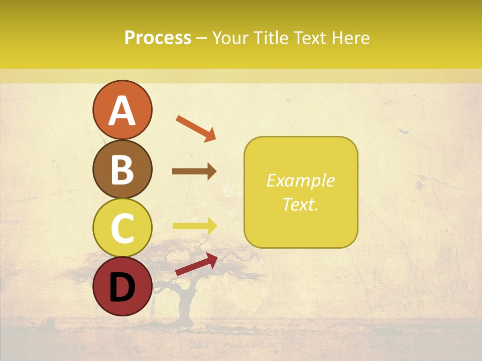 Texture Silhouette Grass PowerPoint Template
