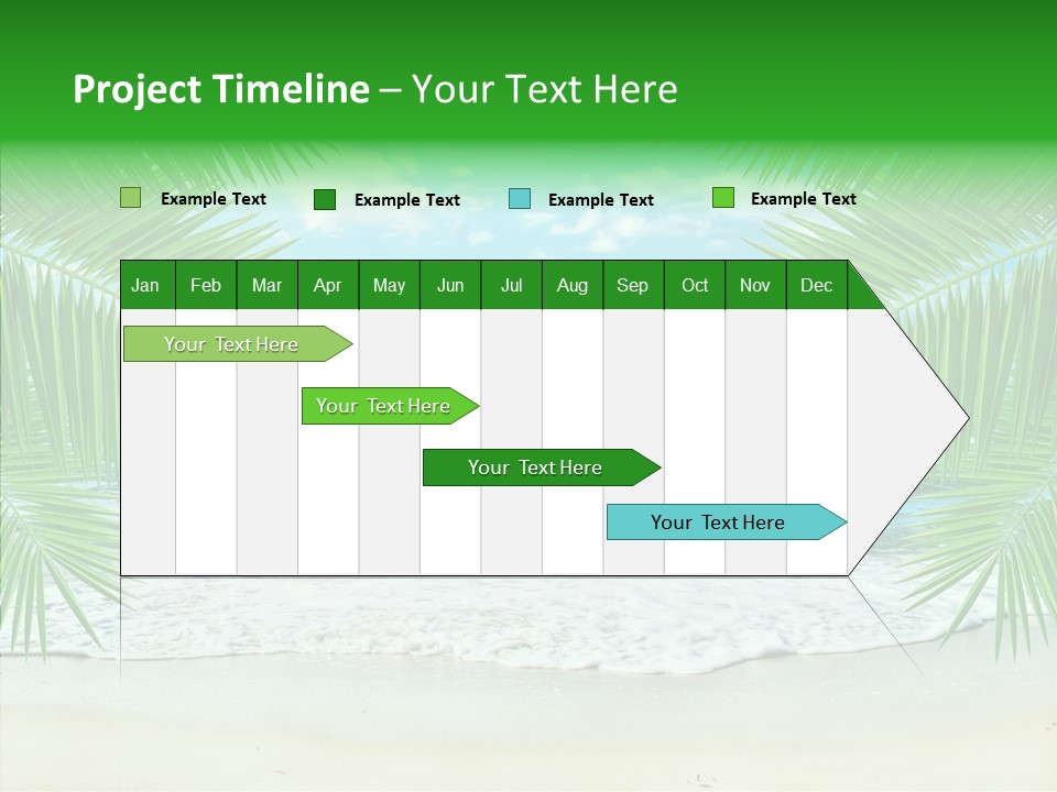 Sea Wavy Beauty PowerPoint Template