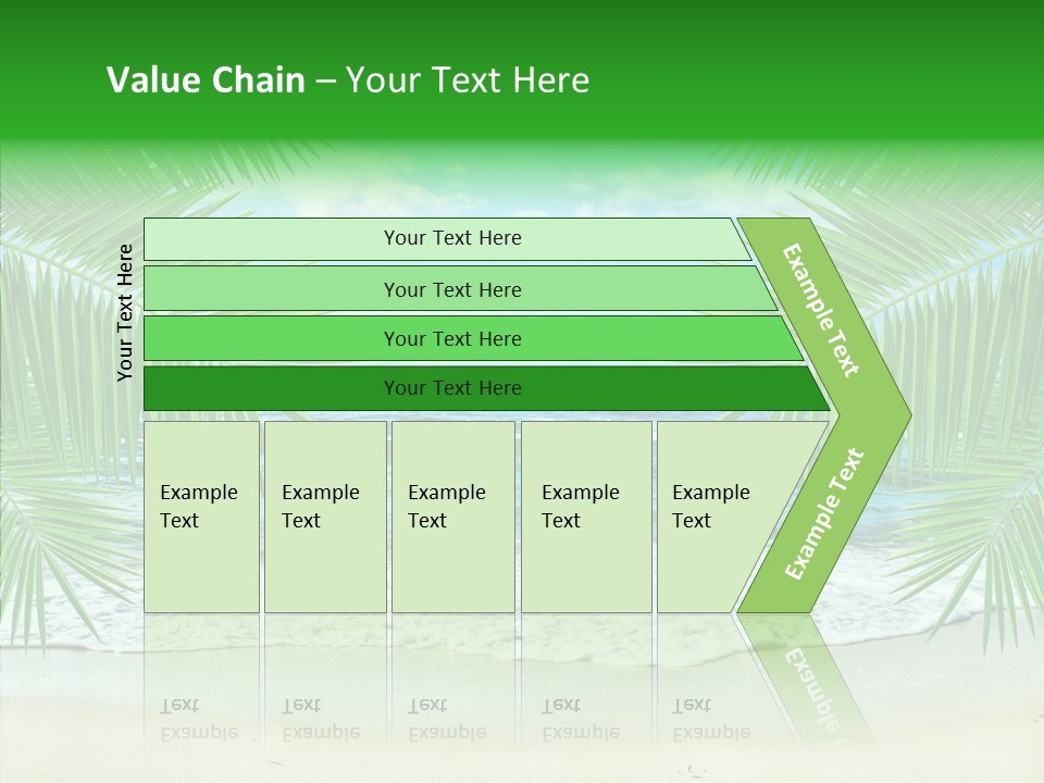 Sea Wavy Beauty PowerPoint Template