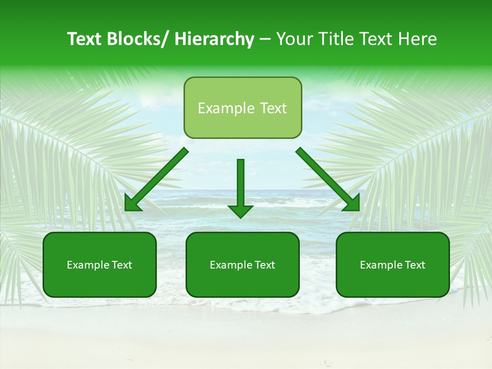 Sea Wavy Beauty PowerPoint Template