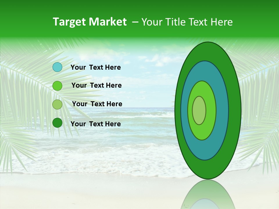 Sea Wavy Beauty PowerPoint Template