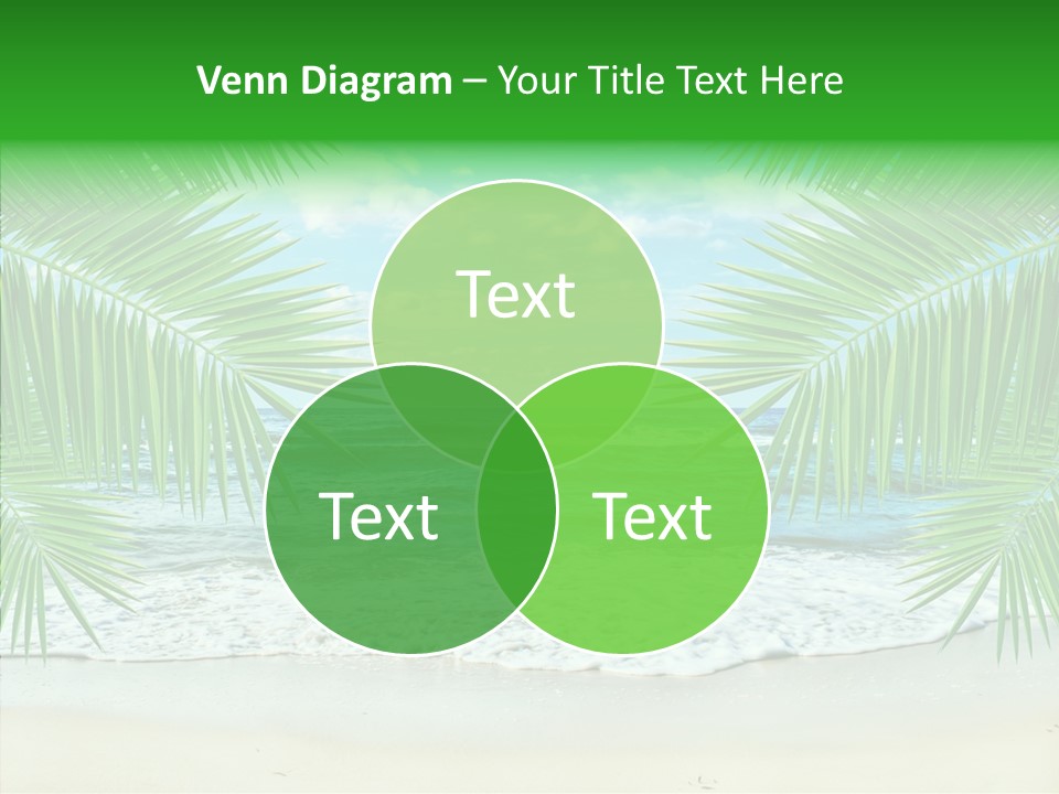 Sea Wavy Beauty PowerPoint Template