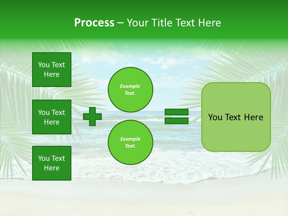 Sea Wavy Beauty PowerPoint Template