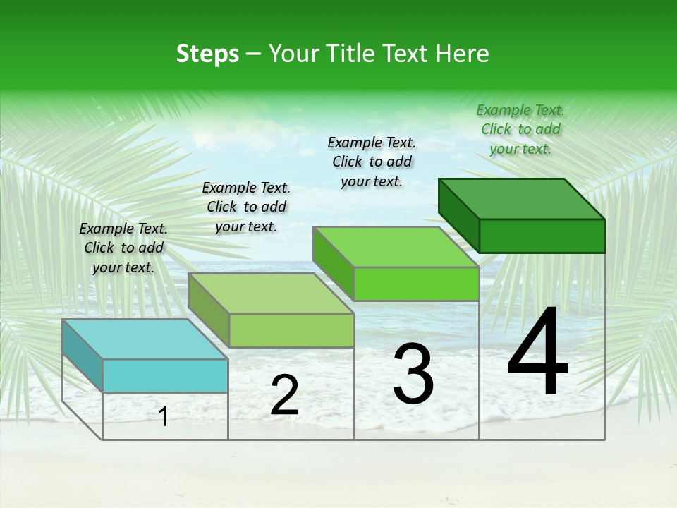Sea Wavy Beauty PowerPoint Template