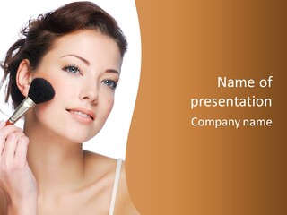 Makeup Spa Attractive PowerPoint Template