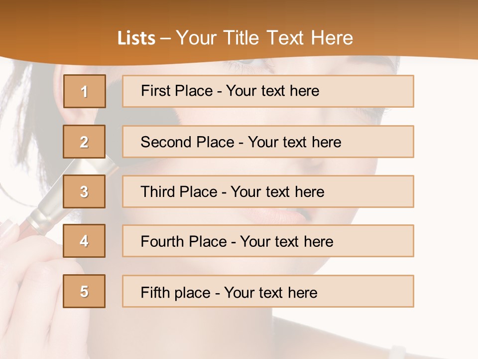 Makeup Spa Attractive PowerPoint Template