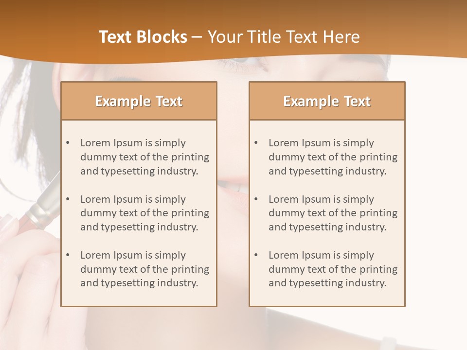 Makeup Spa Attractive PowerPoint Template