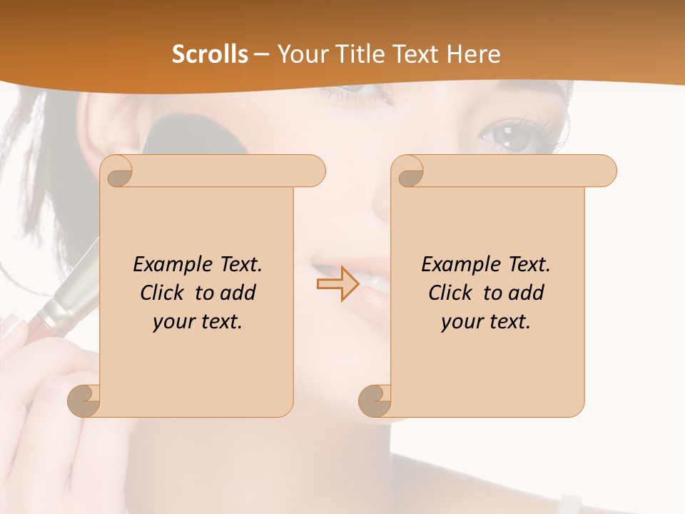 Makeup Spa Attractive PowerPoint Template